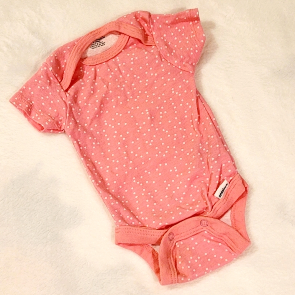Onesie brand - Newborn - Baby Girl short sleeve body suit
